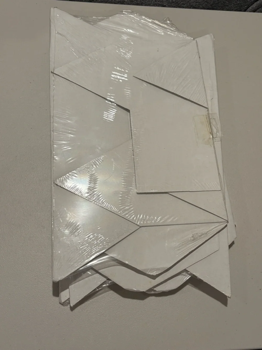 Panoramic Diorama White Theater-Style Display Frame